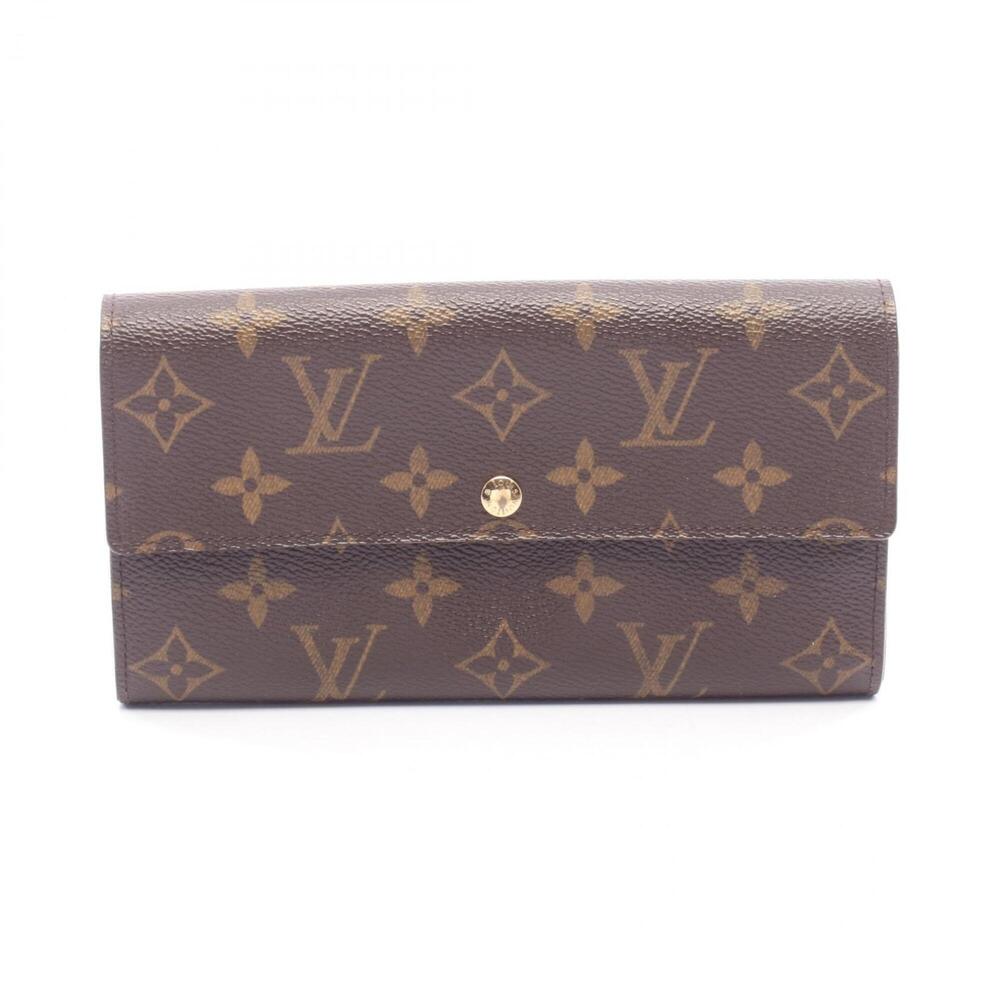 Louis Vuitton Pochette Porte Monnaie Credit Monogram Bi-fold Long Wallet for ...